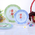 Tempered Glass Dinner Plates Break and Chip Resistant - Microwave Safe - Dishwasher Safe -Charger Plate, Decorative Plate.